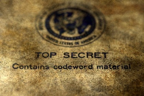 A Top secret file. | Source: Shutterstock.