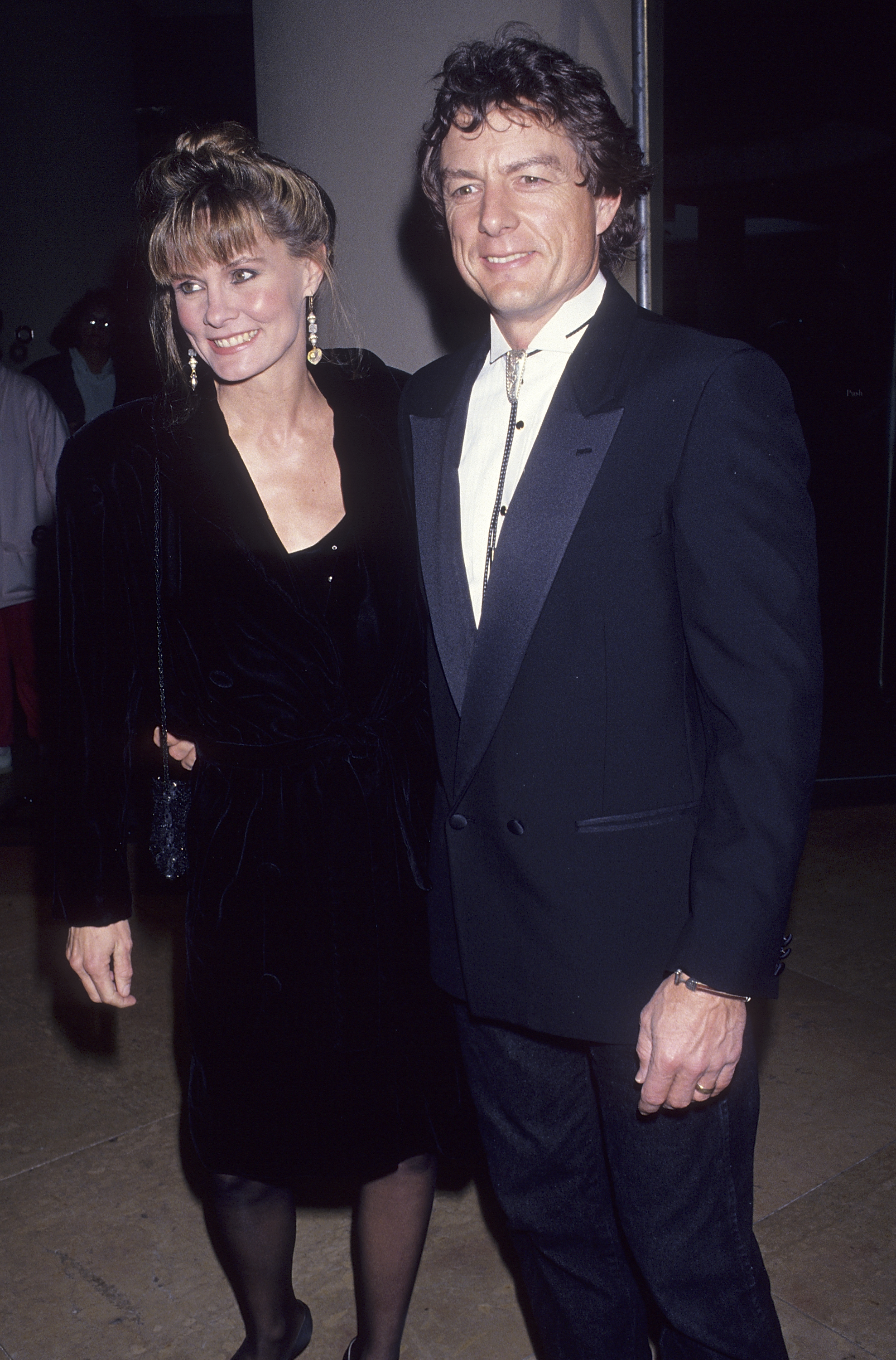 Actress Lynn Herring and actor Wayne Northrop on February 26, 1993, in Beverly Hills, California | Source: Getty Images