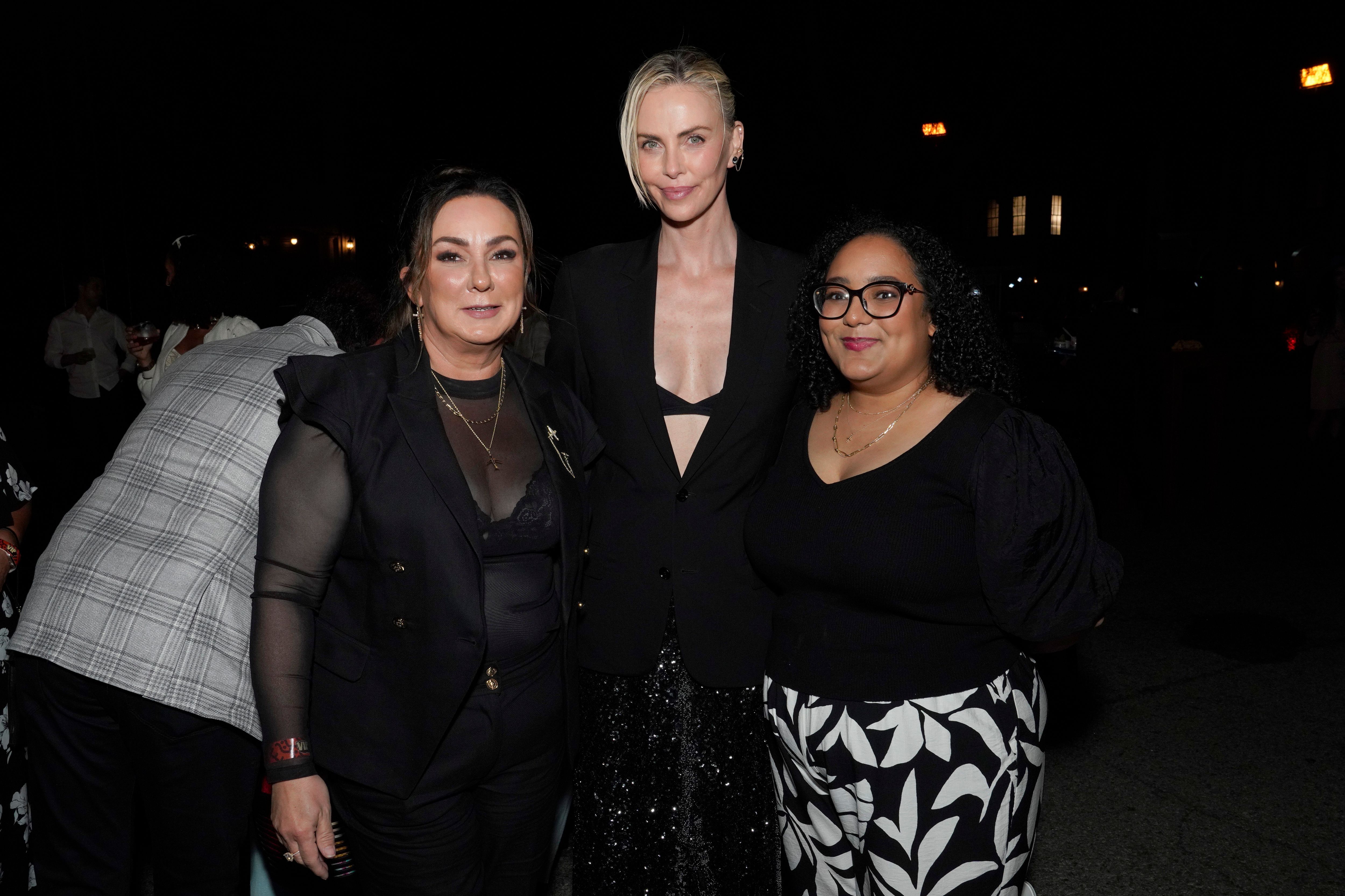 Charlize Theron and guests at the Charlize Theron Africa Outreach Project (CTAOP) Block Party in Universal City, California on July 13, 2024 | Source: Getty Images