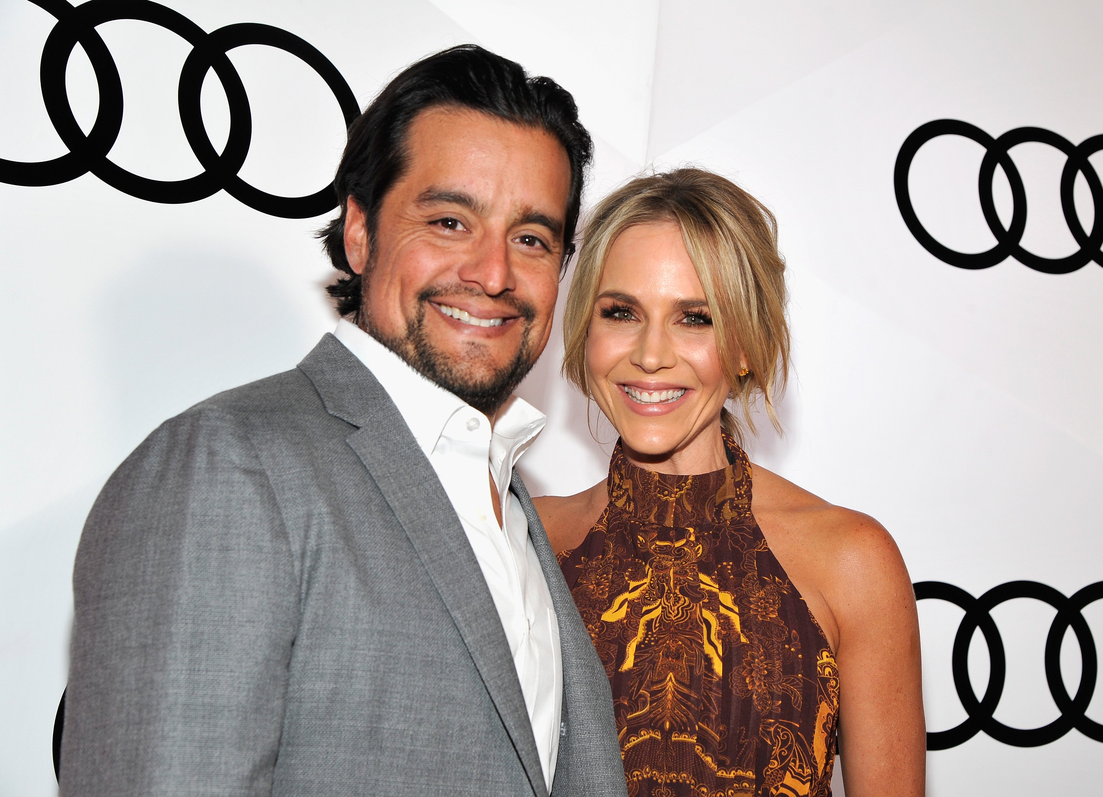 Rich Orosco and Julie Benz at the Audi Celebrates The 68th Emmys on September 15, 2016, in California | Source: Getty Images