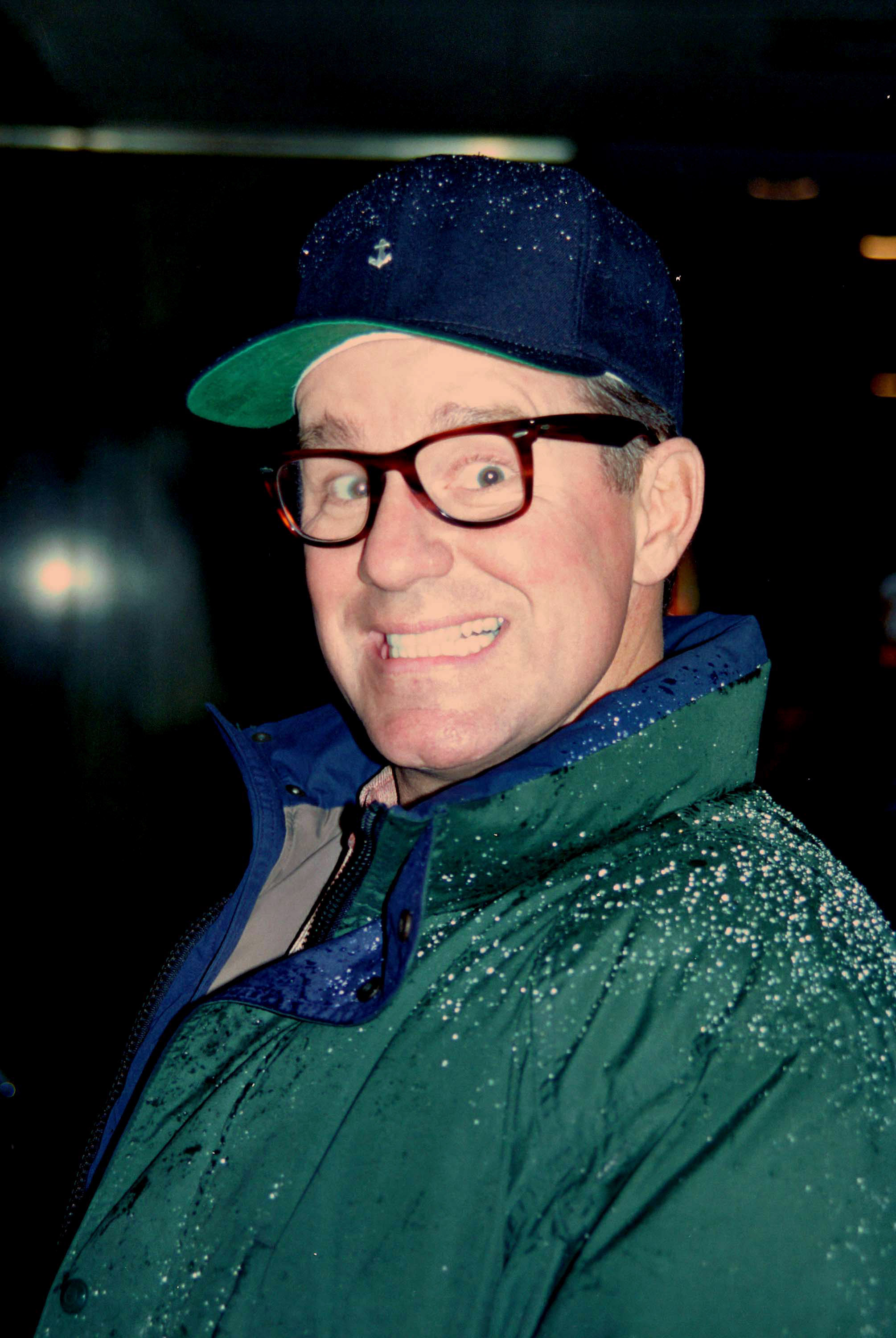 Phil Hartman in Rockefeller Center on February 10, 1994, in New York. | Source: Getty Images