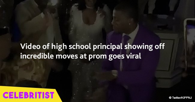 Video of high school principal showing off incredible moves at prom goes viral