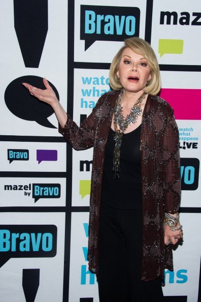 Joan Rivers posing for a photo | Photo: Getty Images