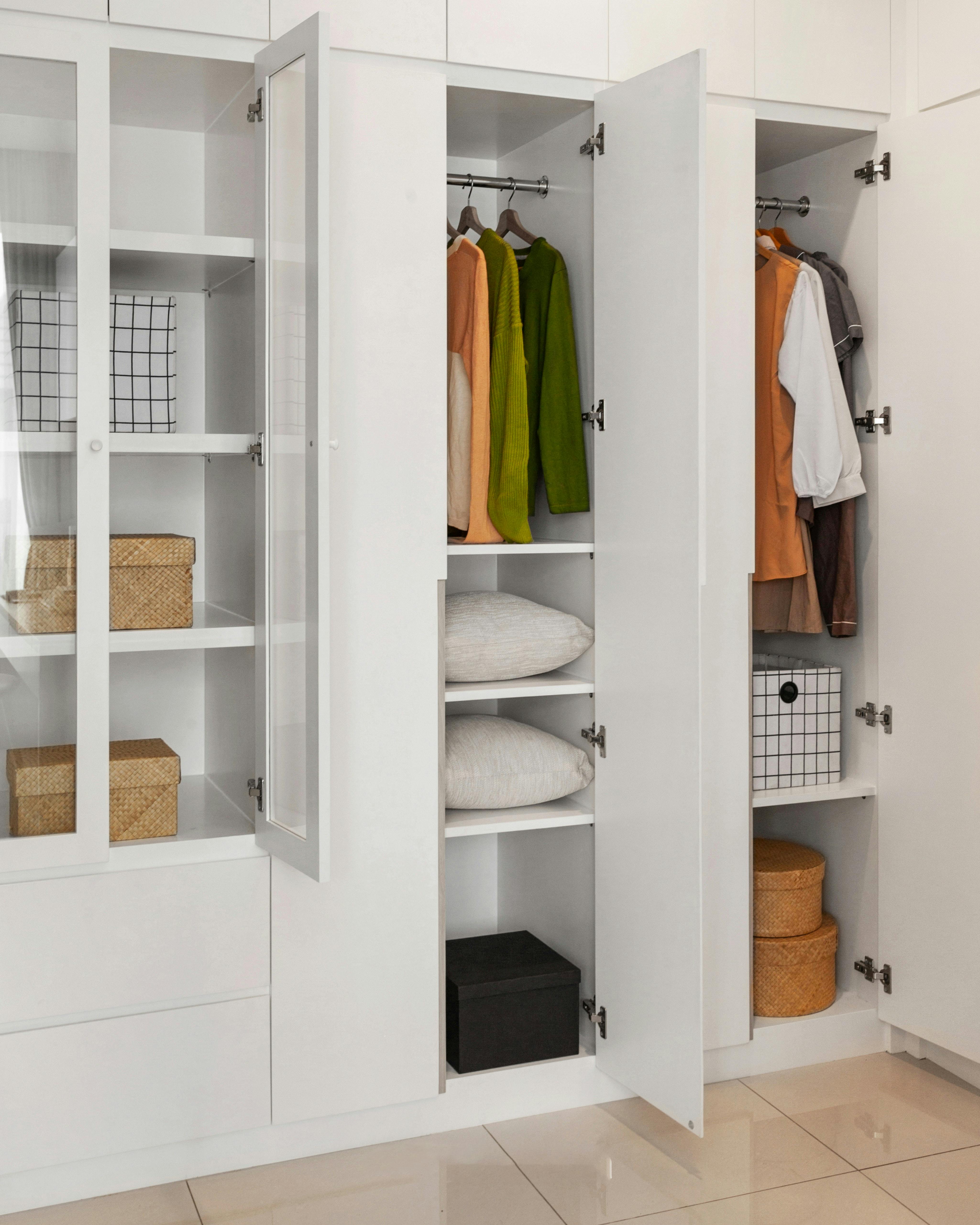 Organized closets | Source: Pexels