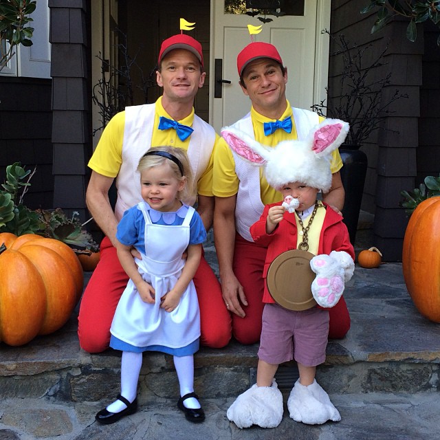 Neil Patrick Harris and his family from a post dated October 20, 2013. | Source: Instagram/nph