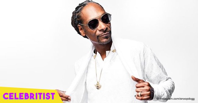 Snoop Dogg shares photo of his growing grandson posing like a pro in T-shirt & brown pants