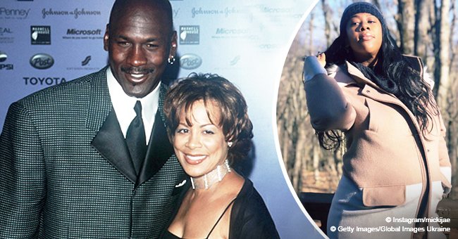 Michael Jordan & ex Juanita's daughter reveals she's pregnant & flaunts baby bump in adorable pics