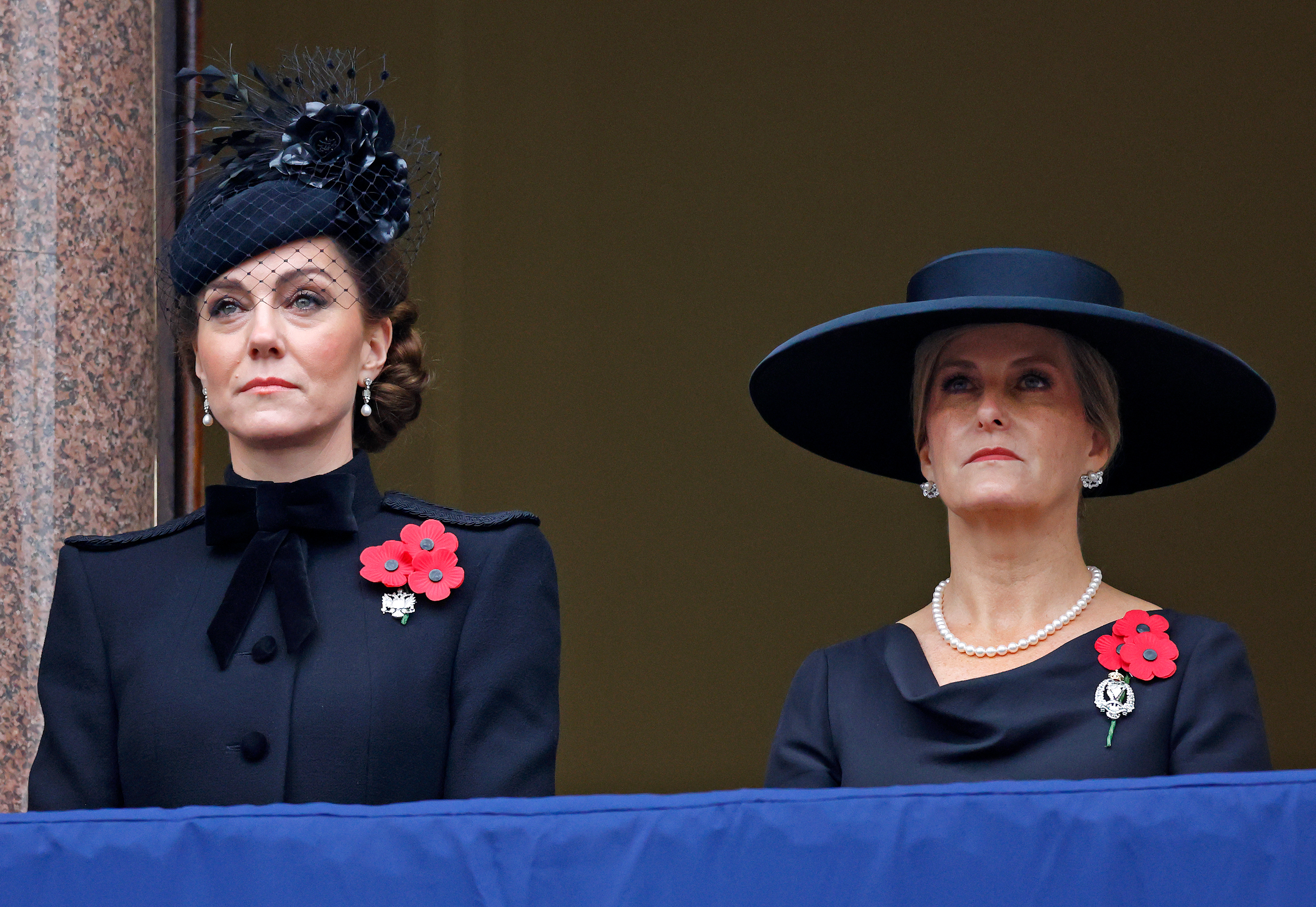 Catherine, Princess of Wales, and Sophie, Duchess of Edinburgh in London, England, on November 10, 2024 | Source: Getty Images