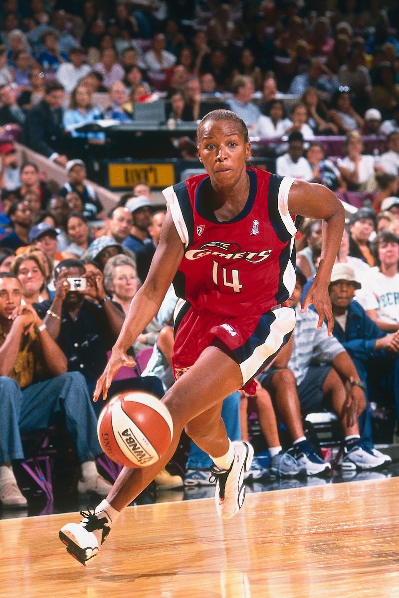 Cynthia Cooper on August 24, 2000 at Madison Square Garden in New York City | Photo: Getty Images