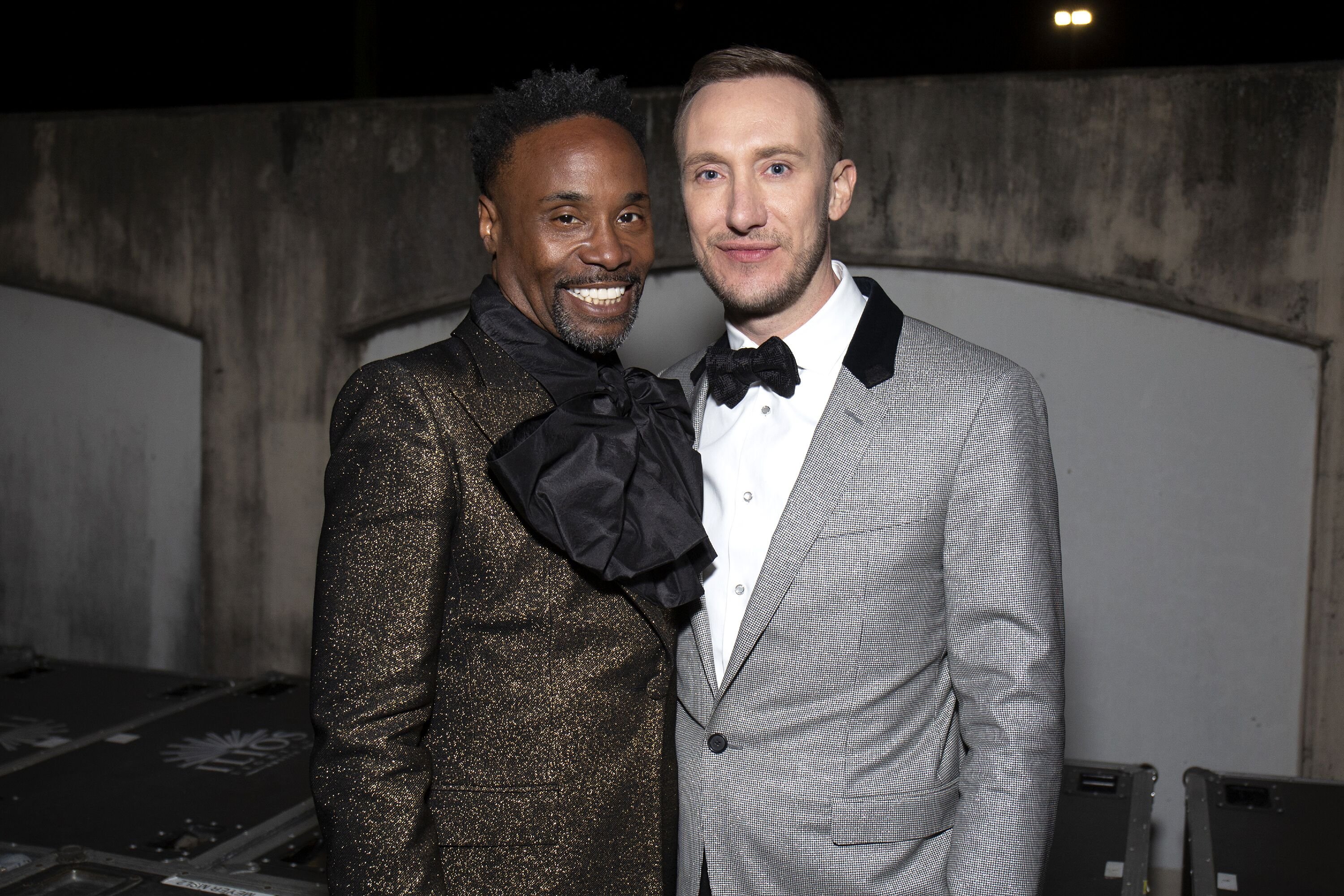 Billy Porter and Adam Smith attend a red carpet event together | Source: Getty Images/GlobalImagesUkraine