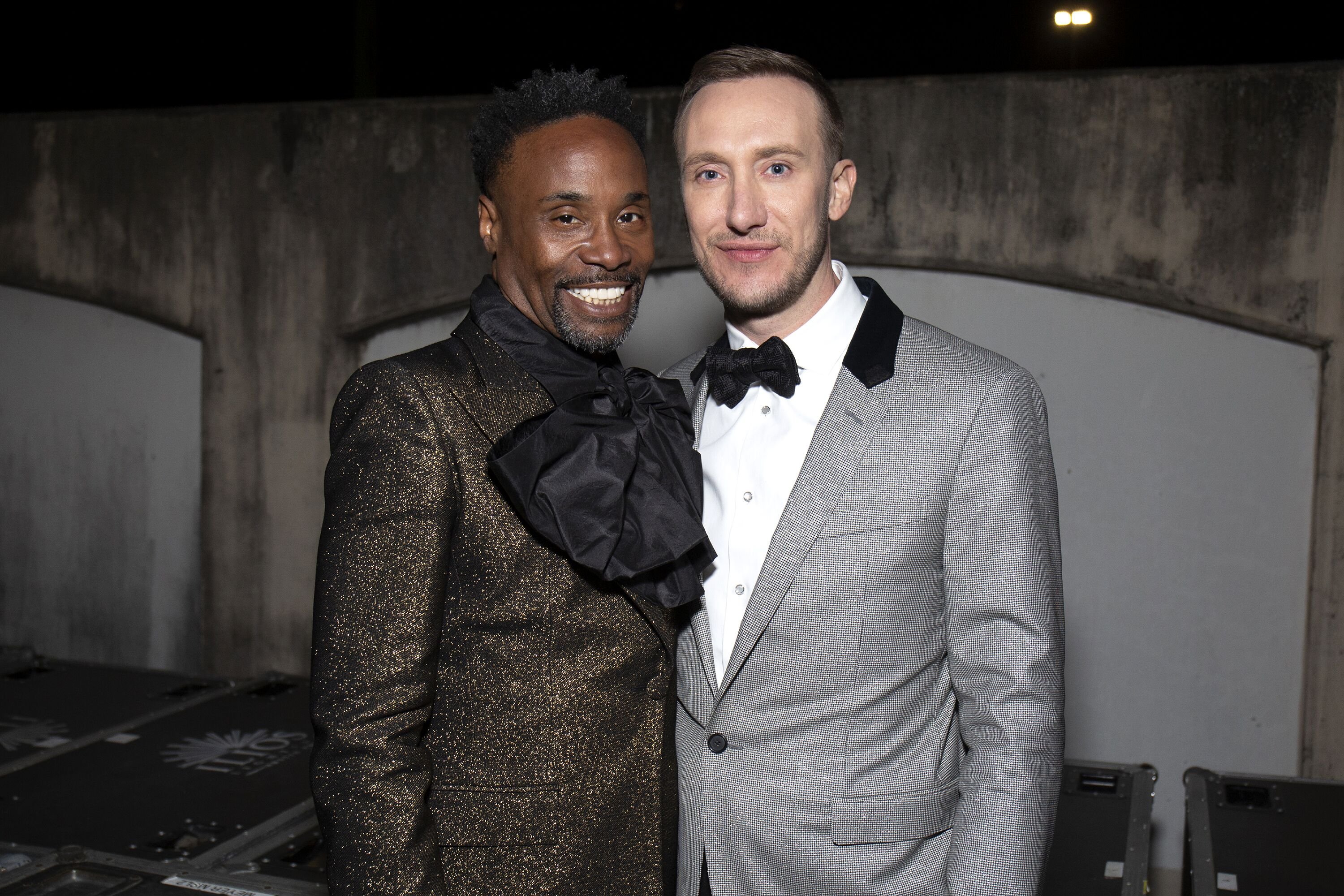 Billy Porter and Adam Smith attend a red carpet event together | Source: Getty Images