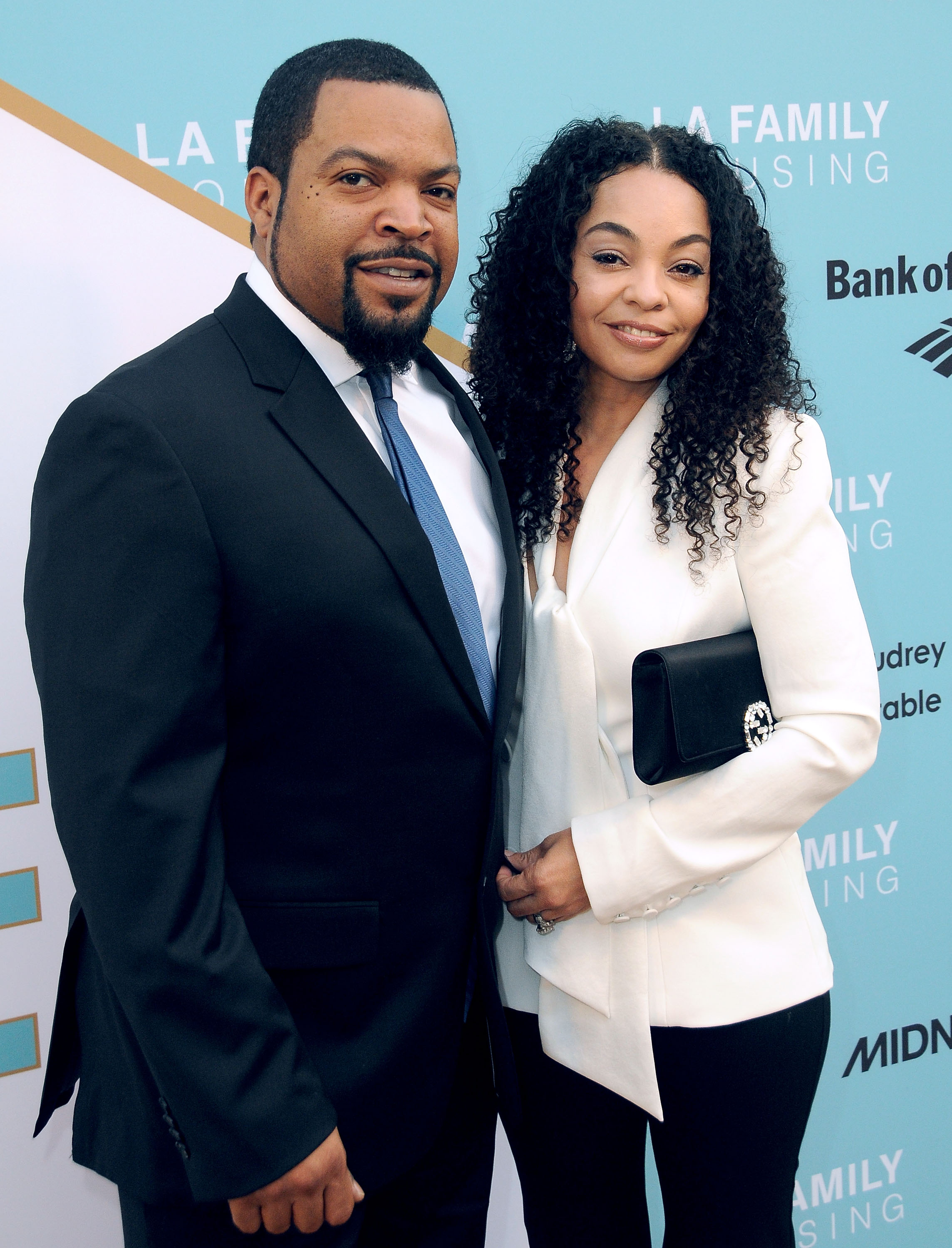 Ice Cube and Kimberly Woodruff at the LA Family Housing Awards in West Hollywood, California on April 27, 2017. | Source: Getty Images