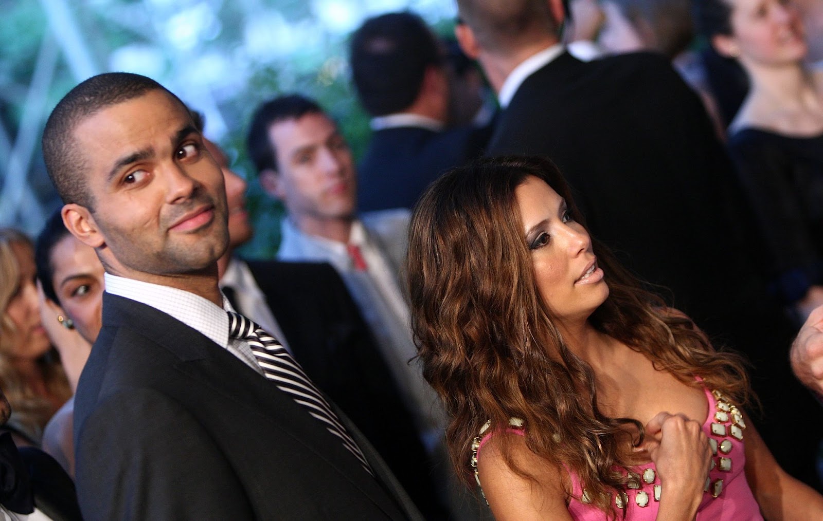 Tony Parker and Eva Longoria at the 2008 CFDA Fashion Awards  in New York. | Source: Getty Images