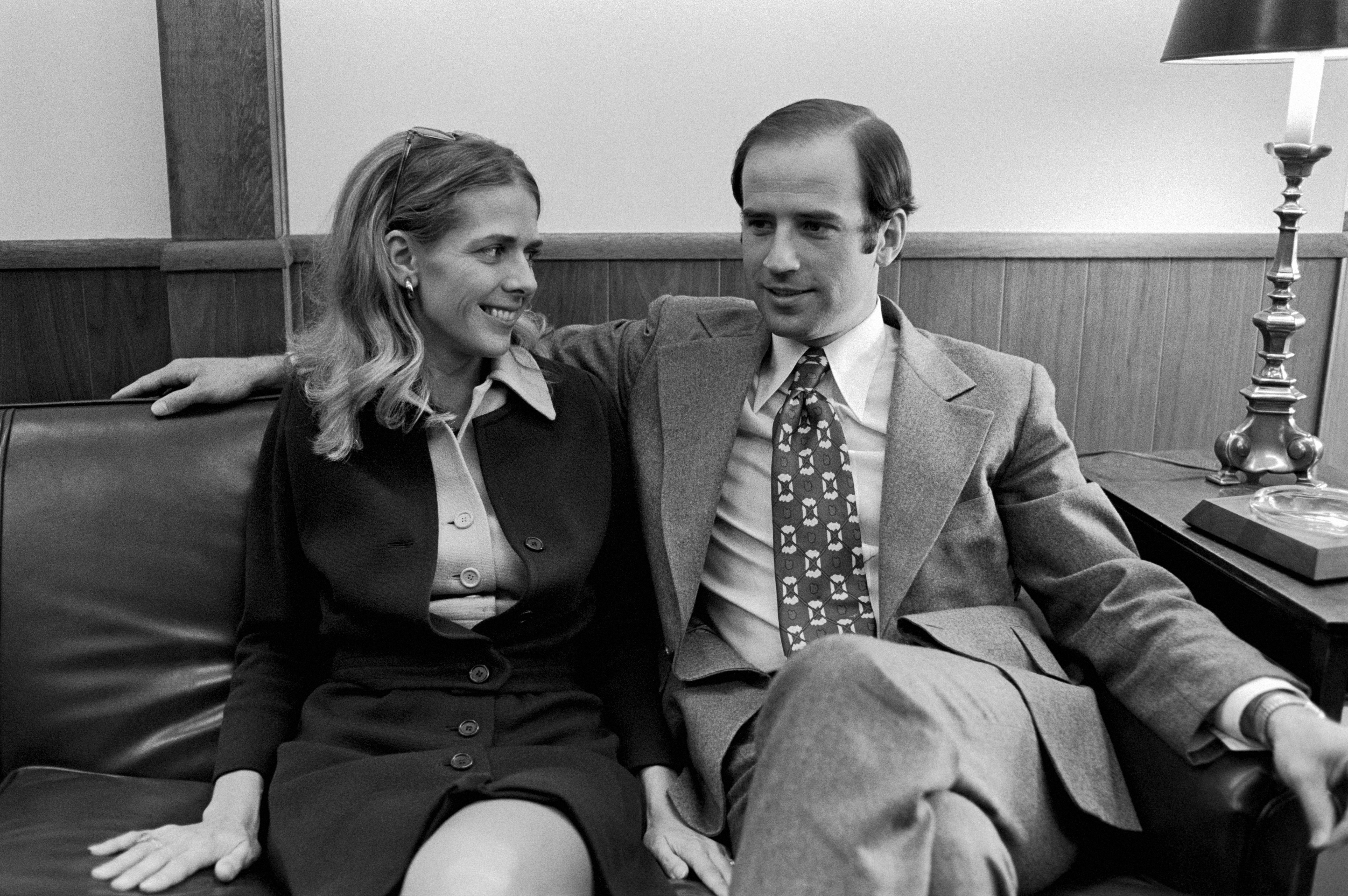 Senator Joe Biden and his then-wife Neilia in Washington, D.C. in an undated photo | Source: Getty Images