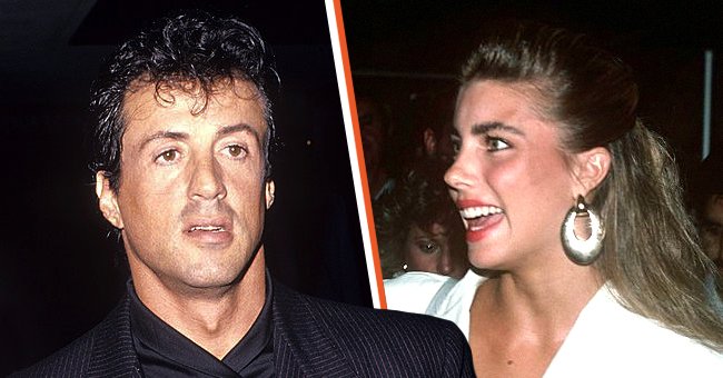 Sylvester Stallone [Left]. Jennifer Flavin [Right]. | Getty Images