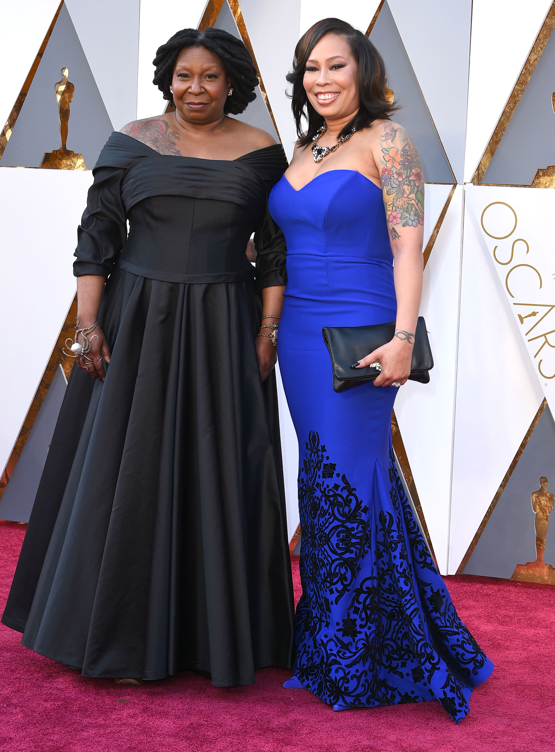 Whoopi Goldberg and Alex Martin Dean at the 88th Annual Academy Awards in Hollywood, California on February 28, 2016 | Source: Getty Images