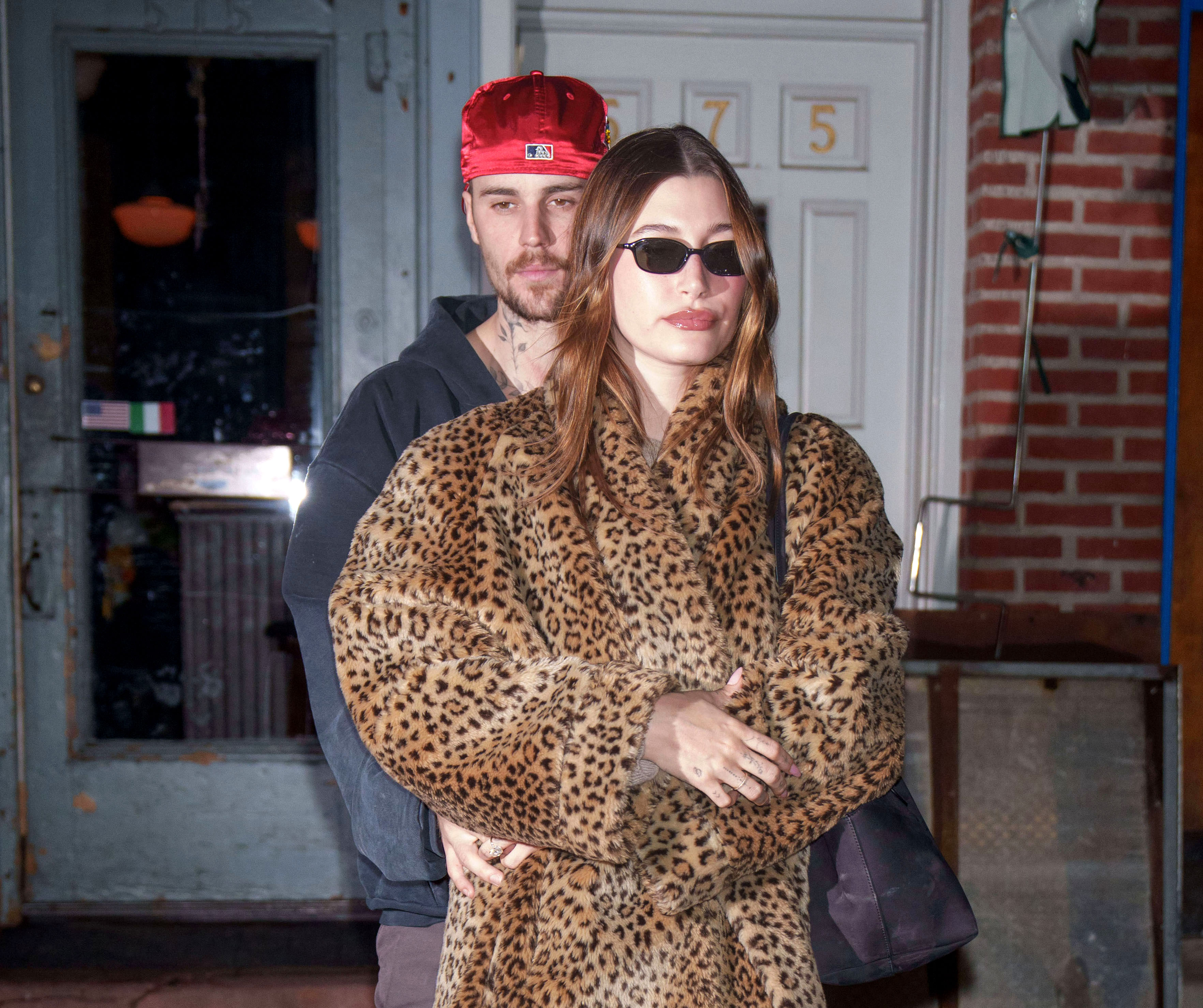 Justin Bieber and Hailey Bieber are seen on February 06, 2025 in New York City. | Source: Getty Images