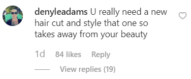 Captures d'écran des commentaires d'Instagram. | Source: Instagram.com/TheresaCaputo
