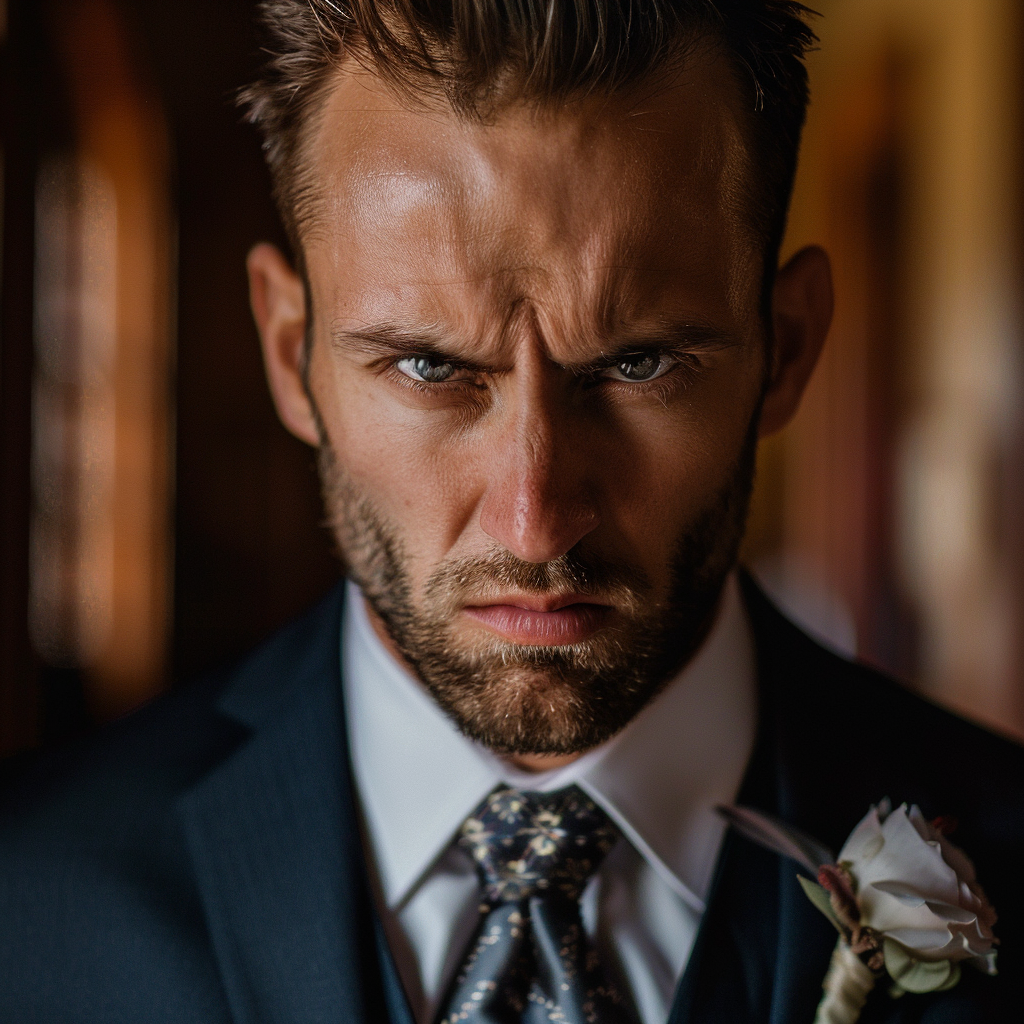 Angry groom | Source: Midjourney