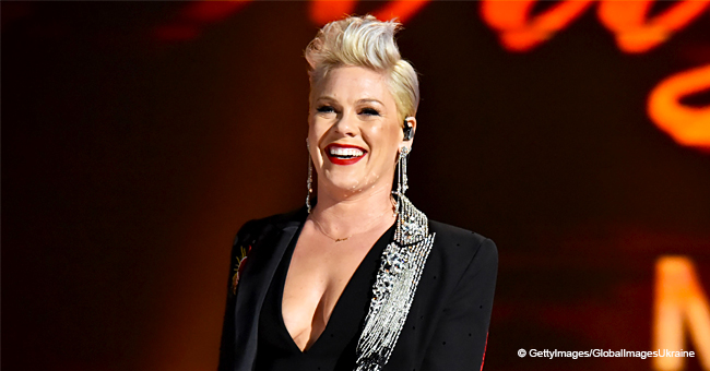 Pink Calls People ‘Disgusting’ after Being Mom-Shamed for Sharing Son’s Photo without a Diaper