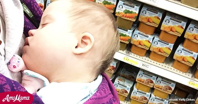 Nosy shopper tells mom to stop 'spoiling' her baby. Then she gets a powerful response