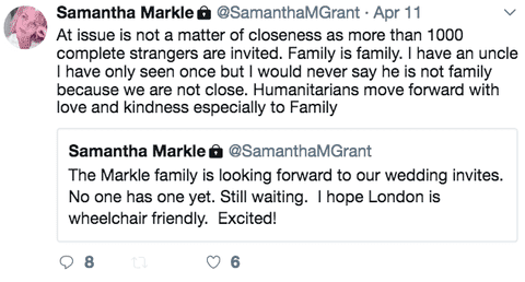 Samantha Markle/ Twitter