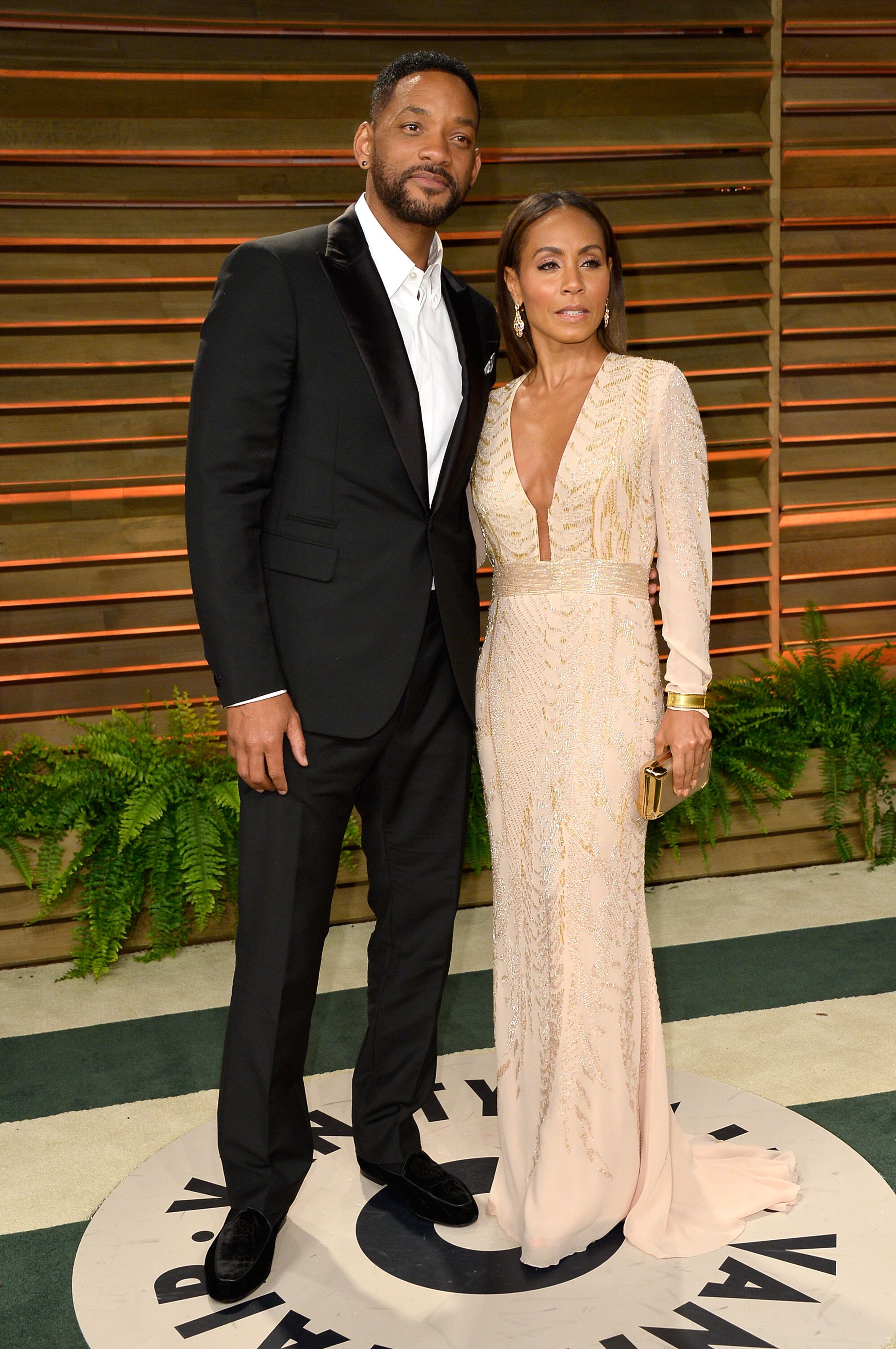  Will Smith and Jada Pinkett Smith at the Vanity Fair Oscar Party in March 2014. | Photo: Getty Images