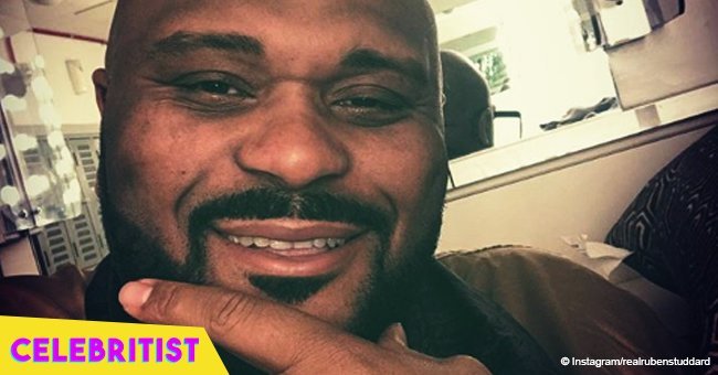 Ruben Studdard steals hearts with photo of his smiling mom, showing off their resemblance