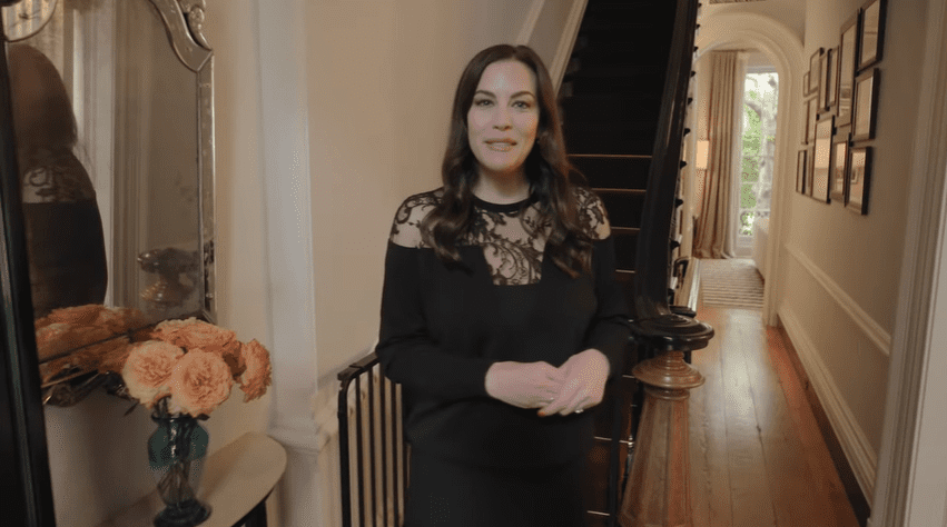 Liv Tyler offers a tour around her house for Architectural Digest  | Source: YouTube/Architectural Digest 