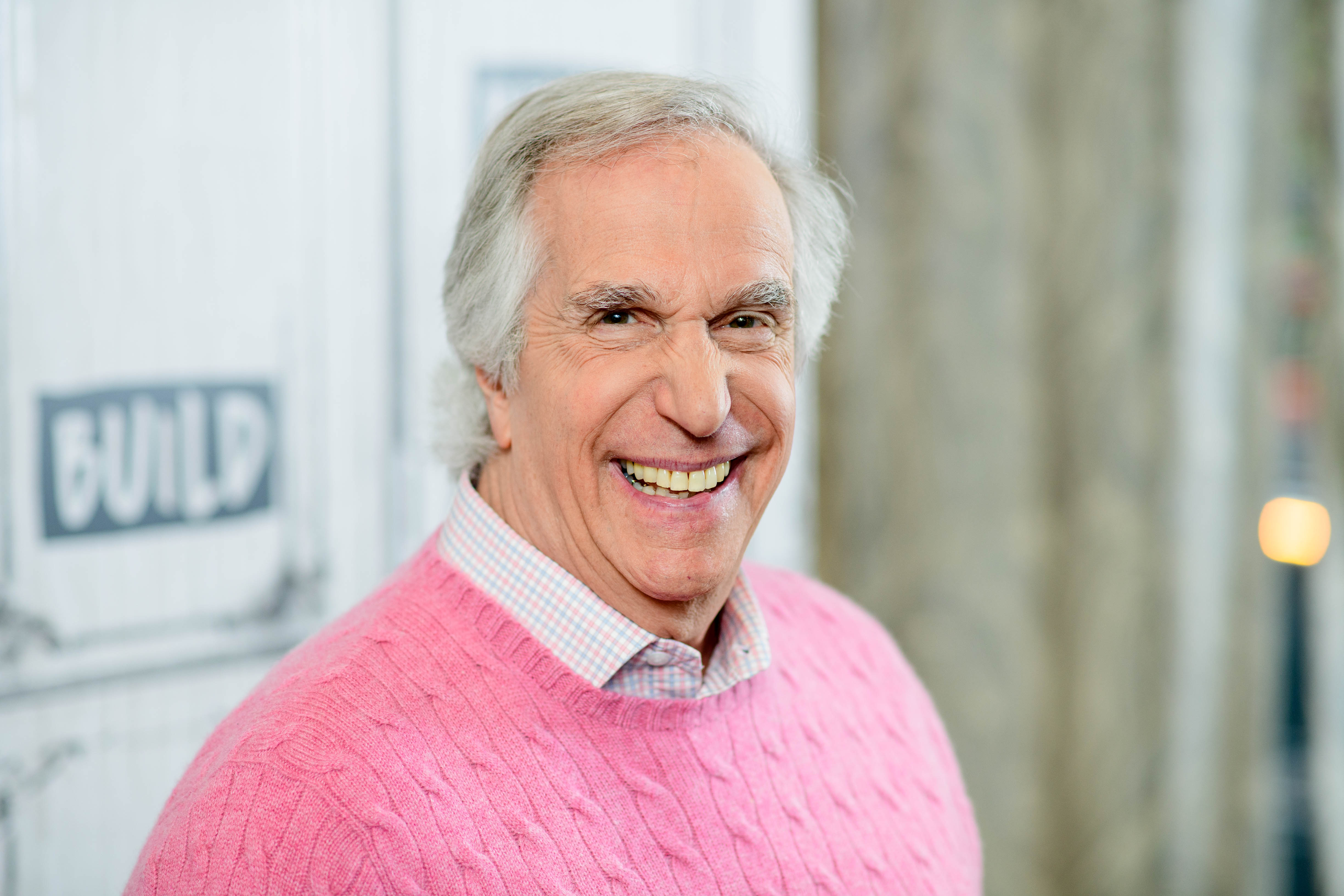 Henry Winkler discusses "Barry" with the Build Series at Build Studio on April 25, 2018 in New York City | Photo: Getty Images