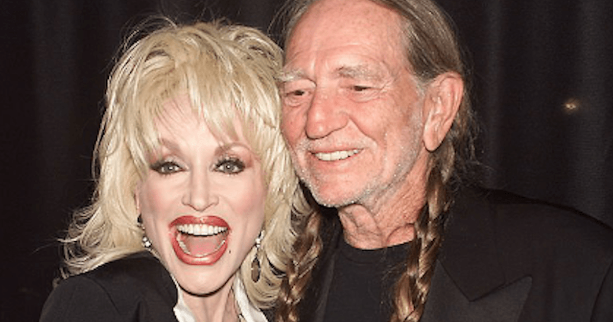 Dolly Parton and Willie Nelson. Image Credit: Getty Images