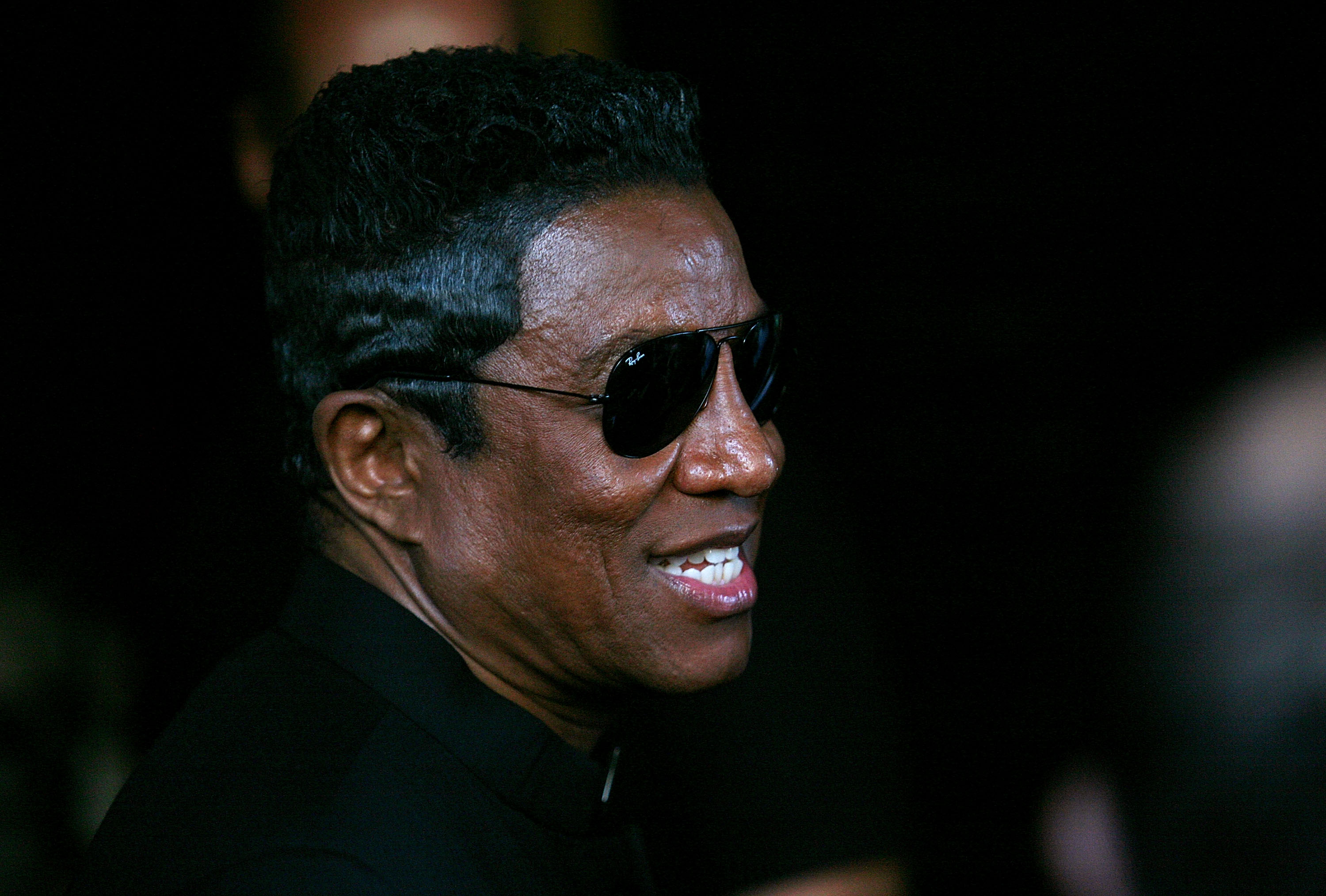 Jermaine Jackson at a drinks reception to promote 