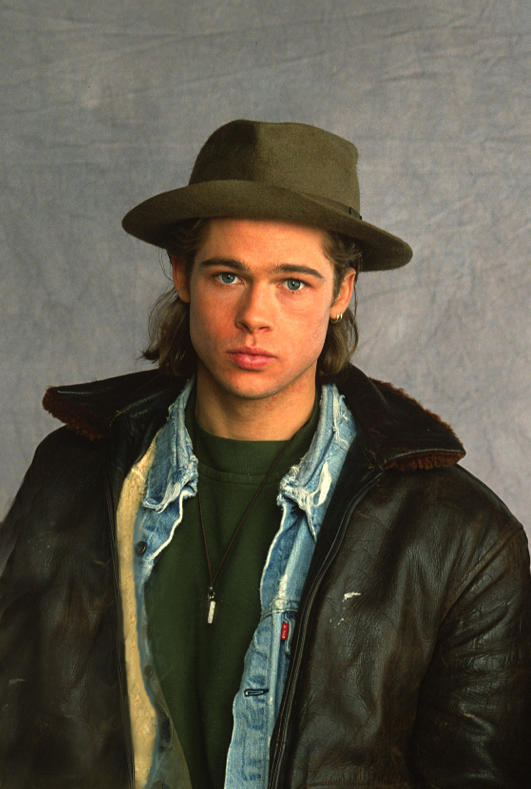 Brad Pitt photographed for "The Kids Are All Right" in 1989. | Source: Getty Images
