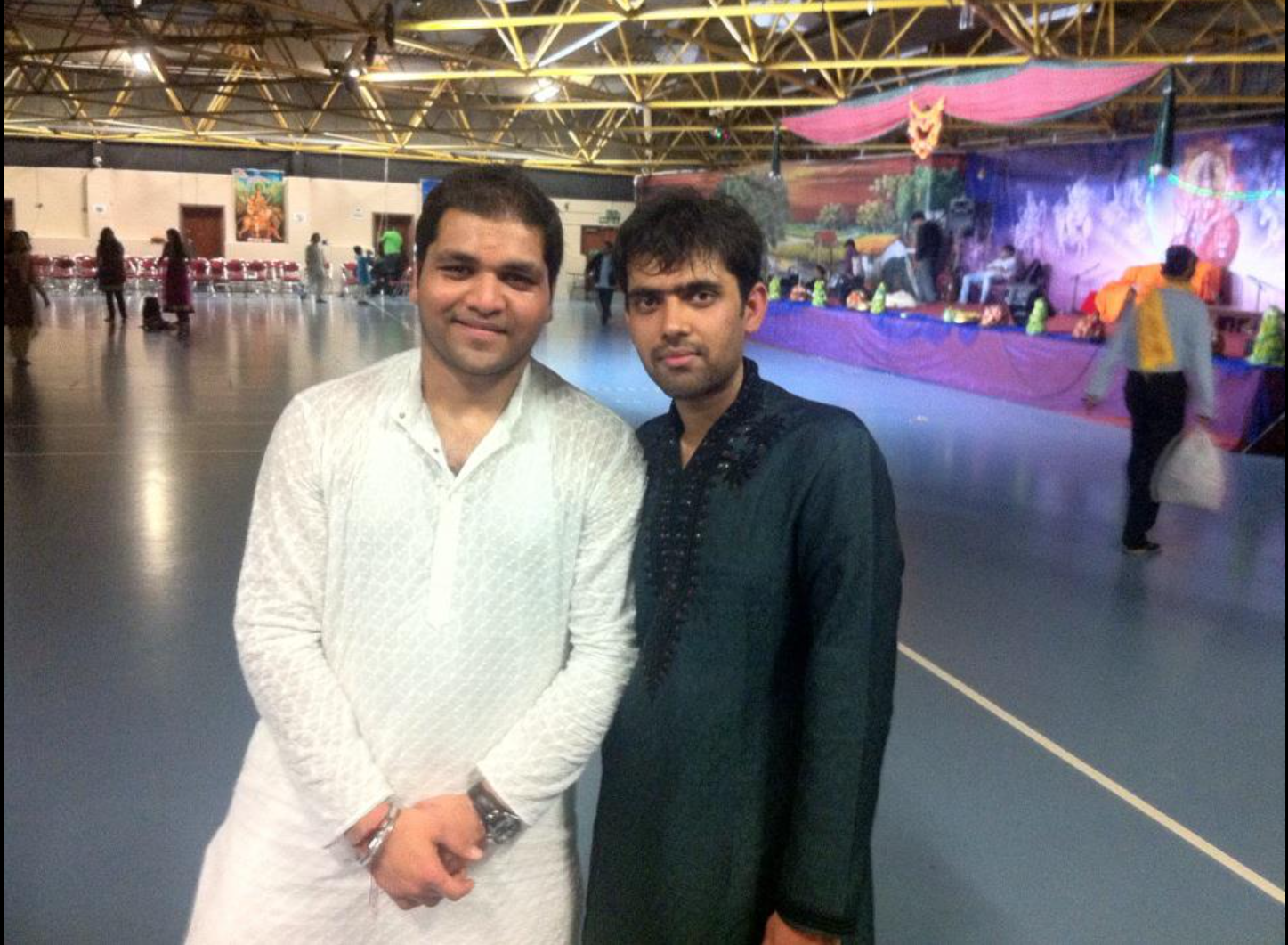 Arjun Patoliya at Harrow Leisure Center dated October 25, 2012 | Source: Facebook/ Arjun Patoliya