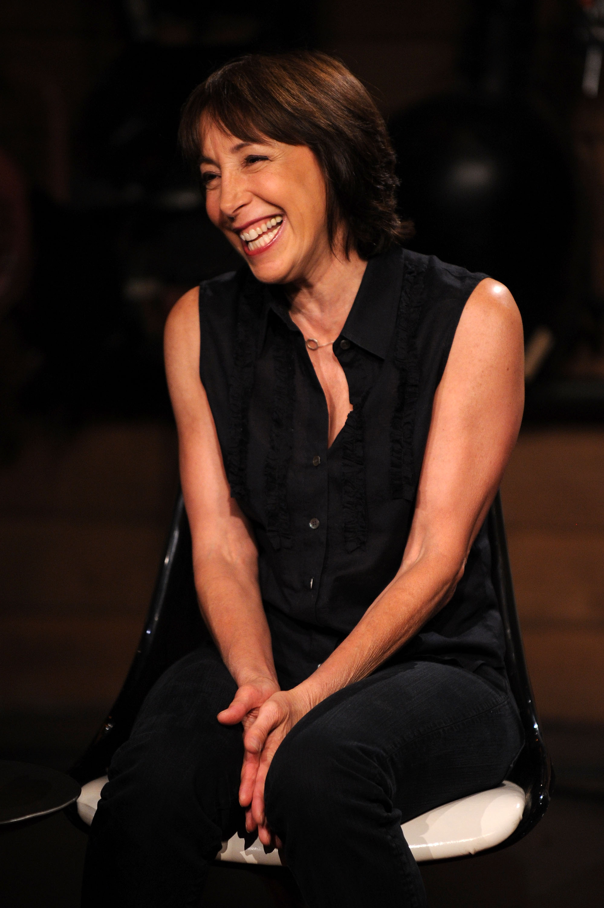 Actress Didi Conn visits "Fuse Top 20 Countdown" at fuse Studios on July 8, 2010 in New York City | Source: Getty Images