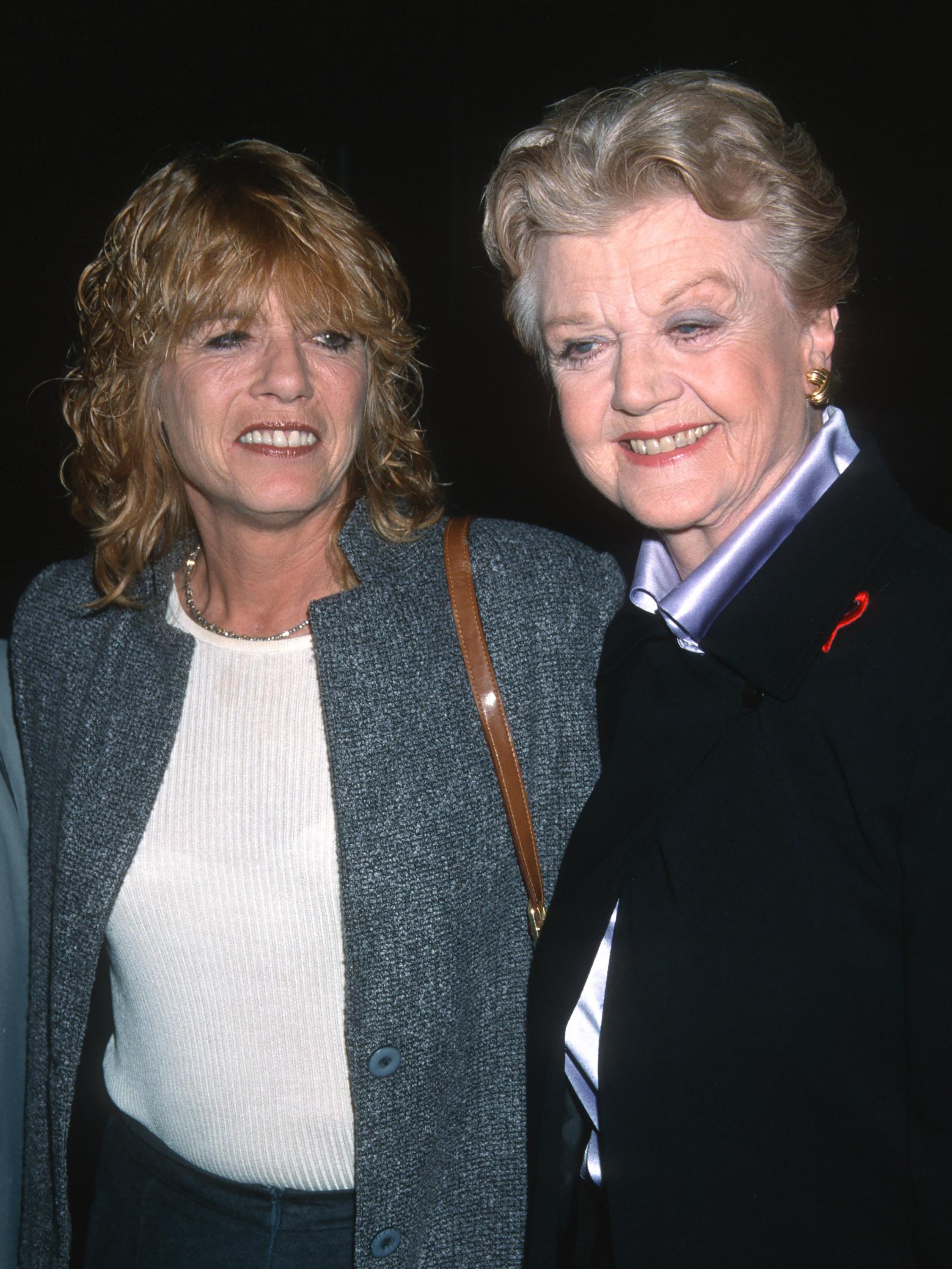 Angela Lansbury and daughter Deidre Angela Shaw at Golden Apple Awards at the Beverly Hilton Hotel in Beverly Hills, California, on December 10, 2000 | Source: Getty Images