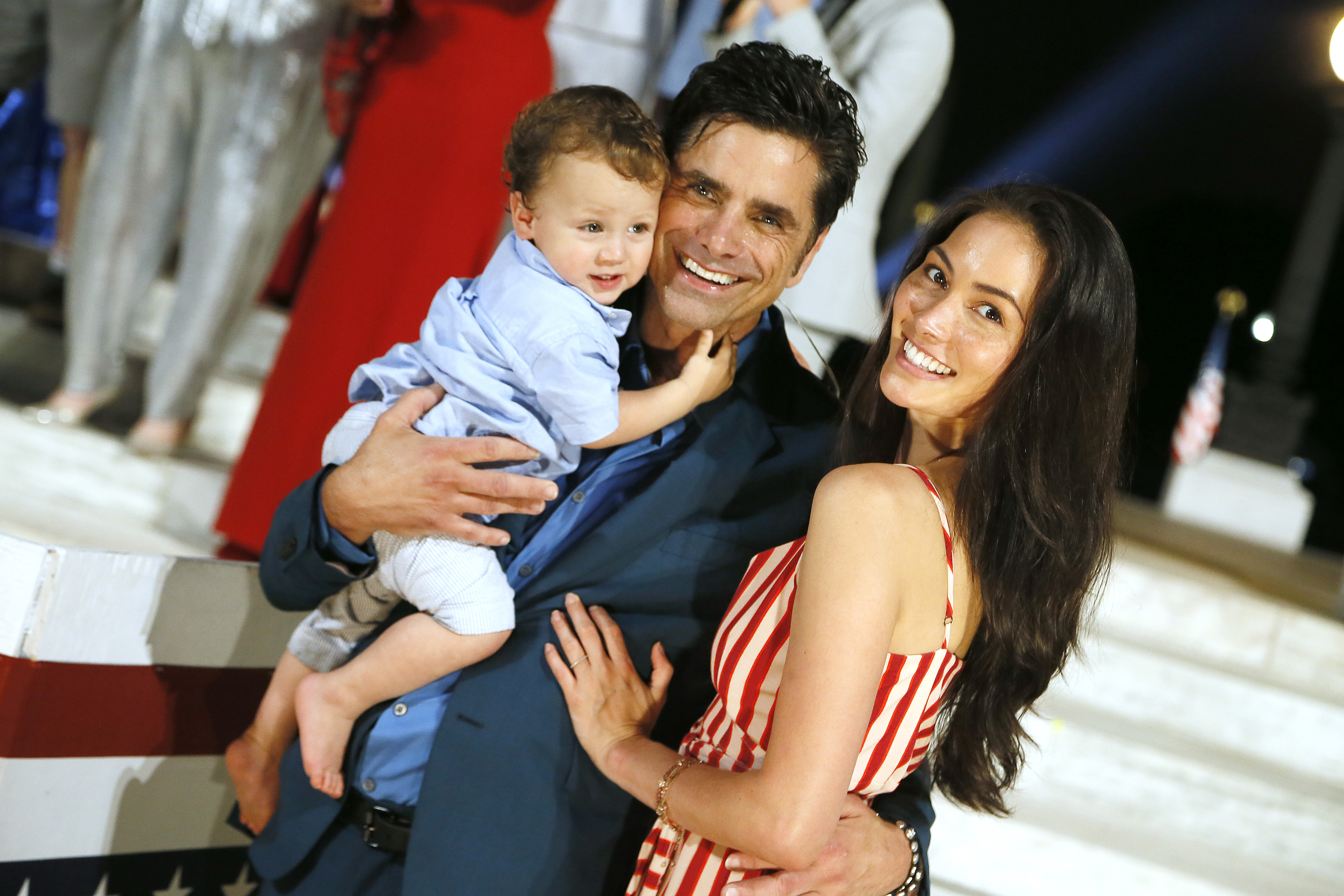 John Stamos, Billy Stamos and Caitlin McHugh during A Capitol Fourth at U.S. Capitol, West Lawn on July 4, 2019 in Washington, DC. | Source: Getty Images