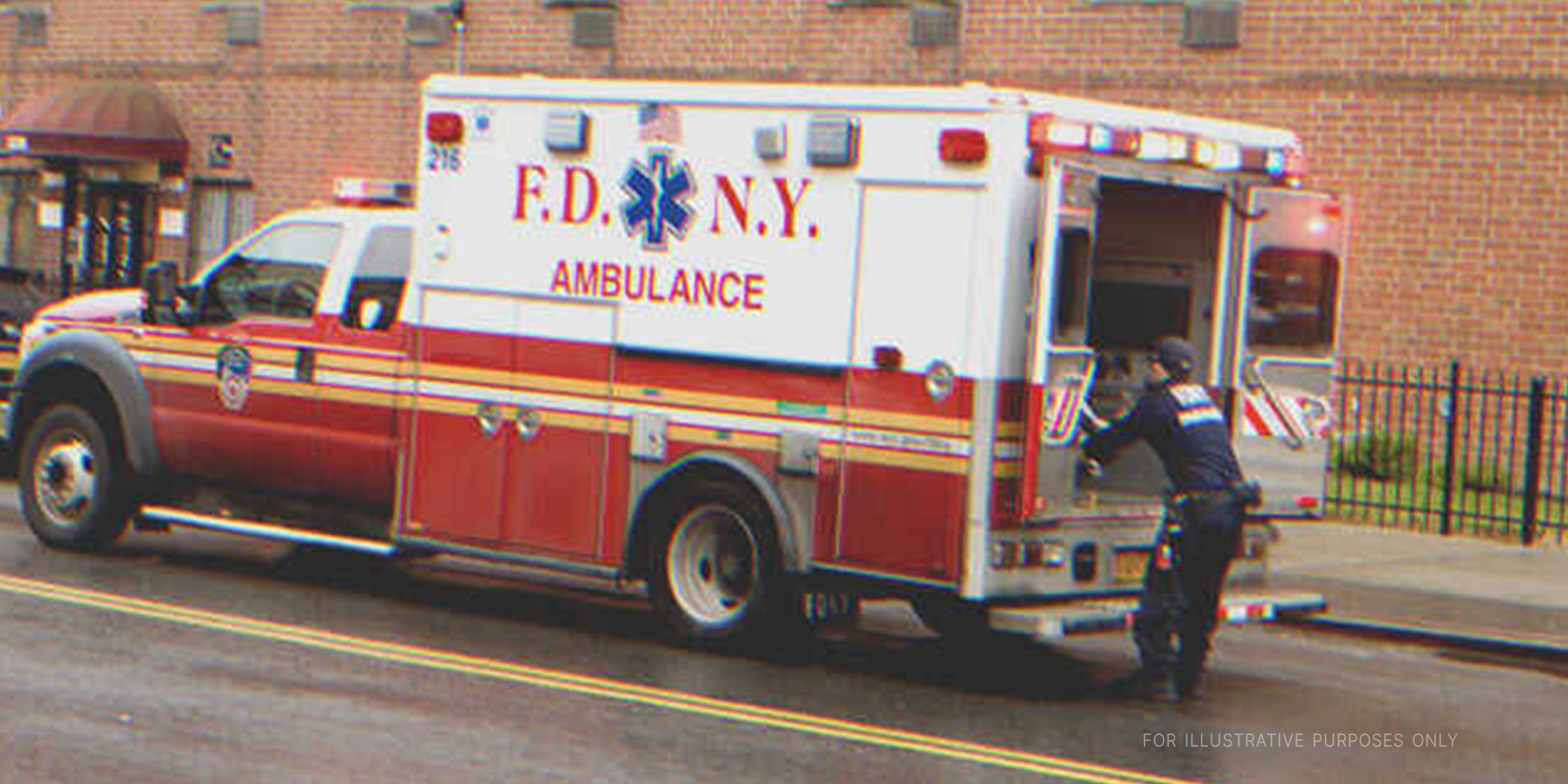 An ambulance arrives at the scene | Source: Shutterstock
