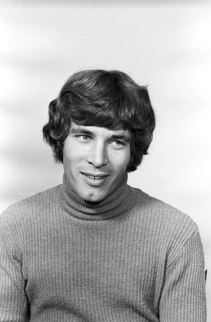Pictured: A black and white image of actor and musician Don Grady in 1973. | Photo: Getty Images