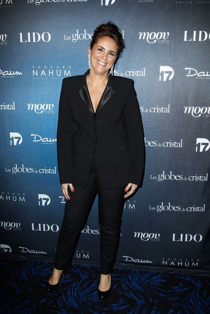 Valérie Benaïm assiste à la cérémonie de remise des prix "Globes De Cristal" 2014 au Lido le 10 mars 2014 à Paris, France. | Photo : Getty Images