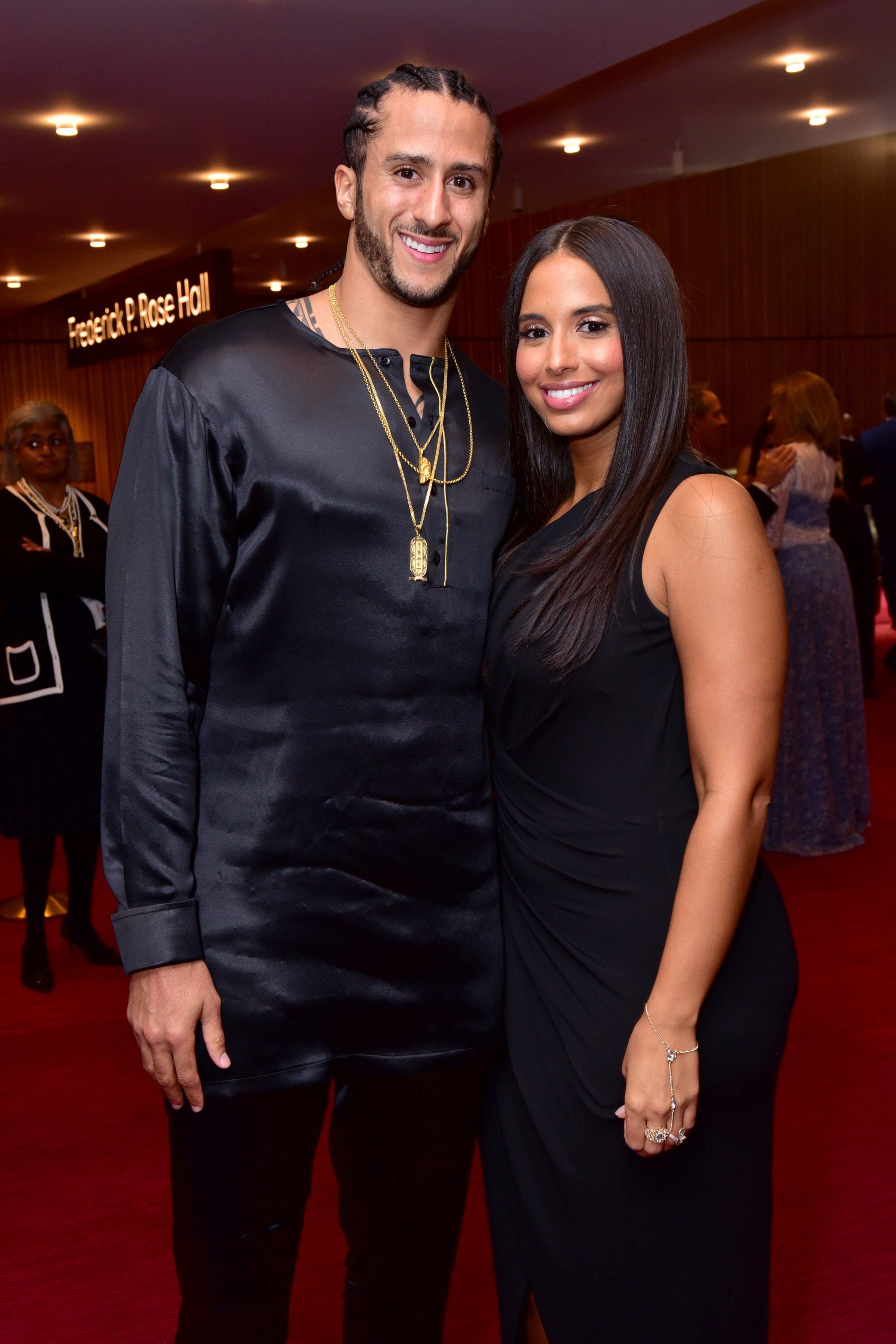 Colin Kaepernick and Nessa Diab attend the 2017 TIME 100 Gala at Jazz at Lincoln Center on April 25, 2017, in New York City. | Source: Getty Images