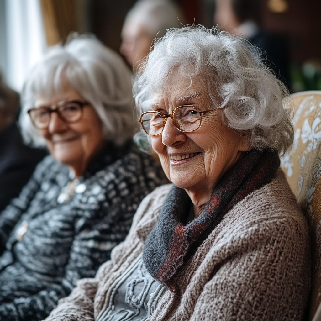 Grandmas sitting in a retirement home | Source: Midjourney