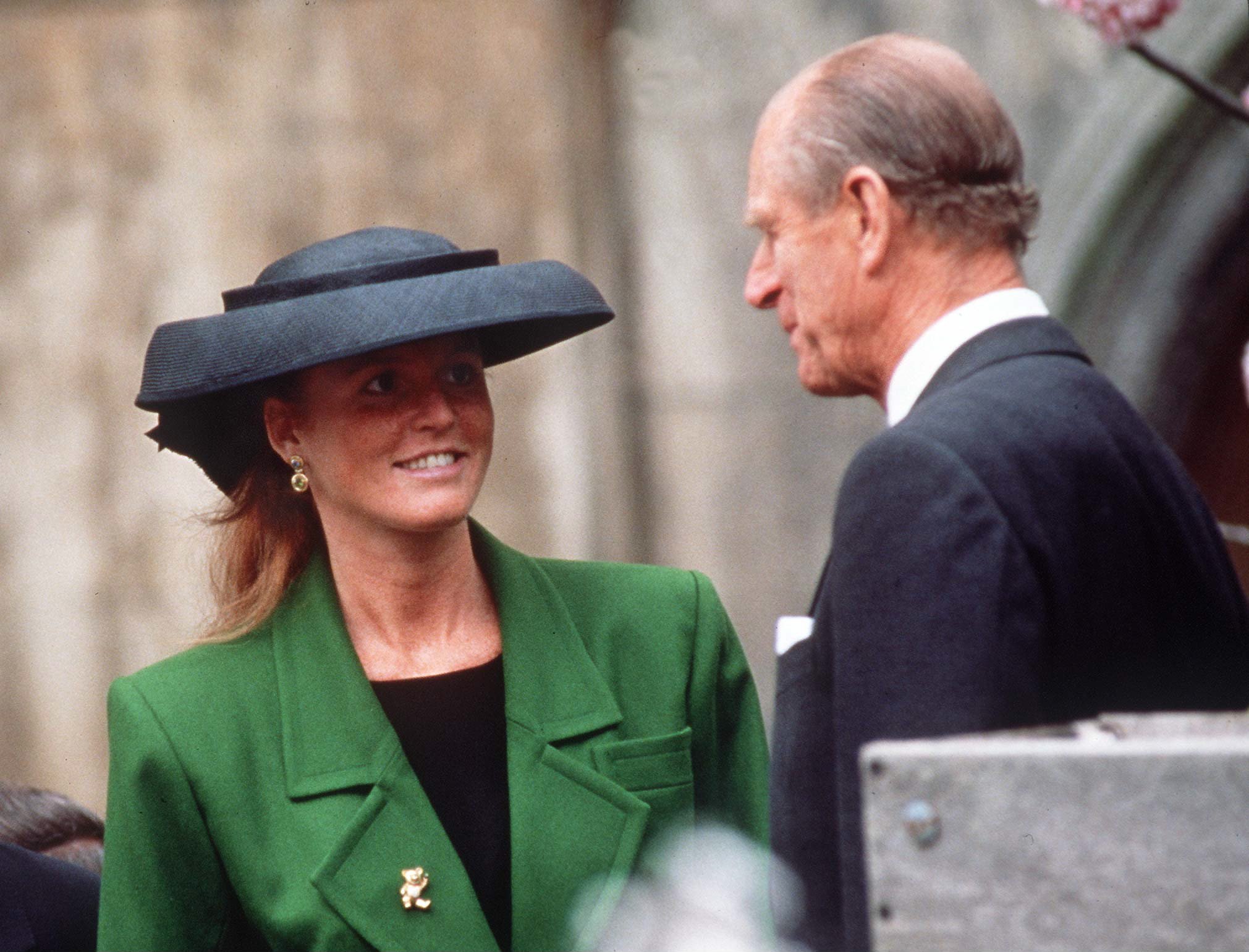 The Duke Of Edinburgh And The Duchess Of York At Easter Service At Windsor Circa 1990s. | Source: Getty Images 