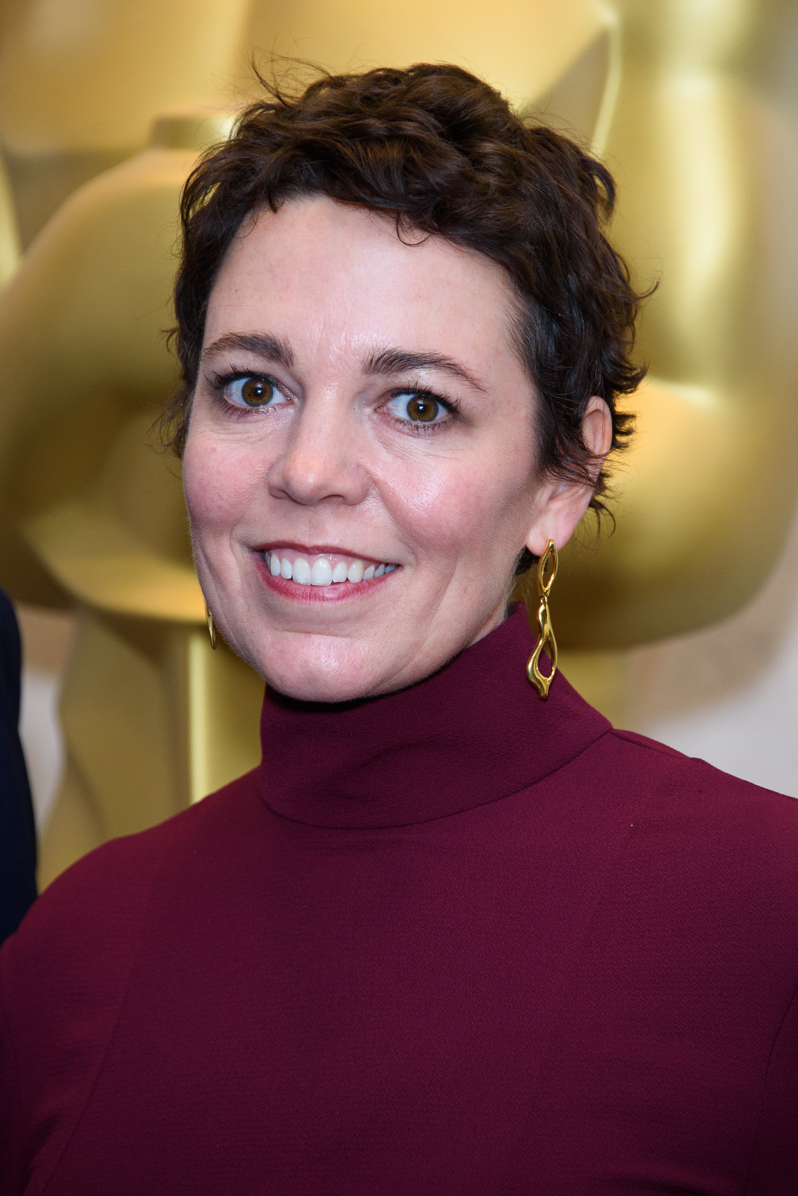 Olivia Colman attends the Academy of Motion Picture Arts and Scienes reception in London, England on October 13, 2018 | Photo: Getty Images