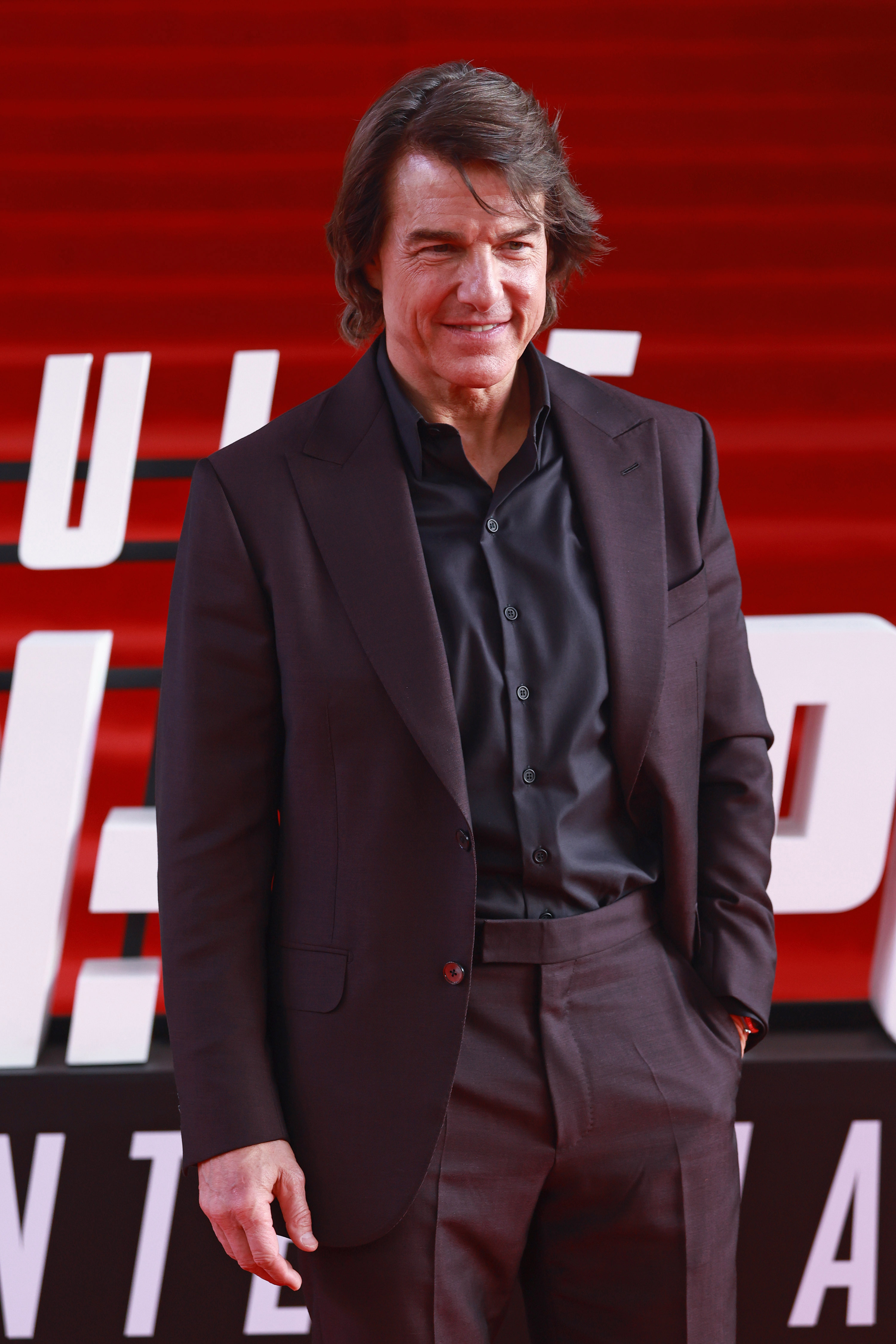 Tom Cruise at the premiere of "Mission: Impossible - The Final Reckoning" on May 20, 2025, in Mexico City, Mexico. | Source: Getty Images