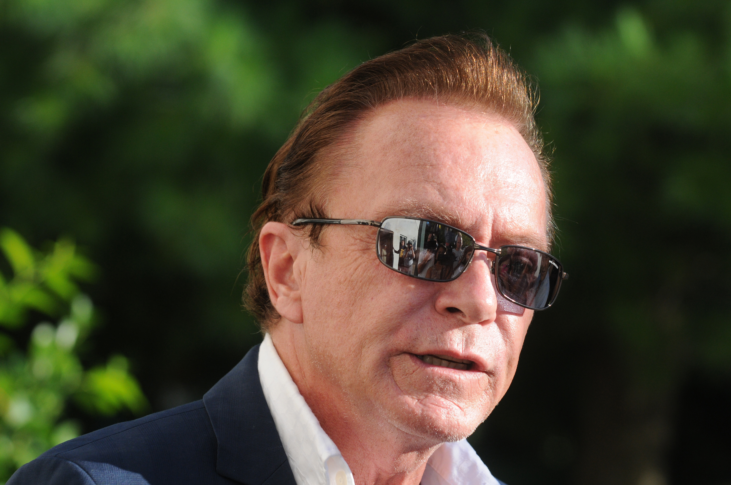 David Cassidy pictured at Town Court on September 3, 2014, in Schodack, New York. | Source: Getty Images