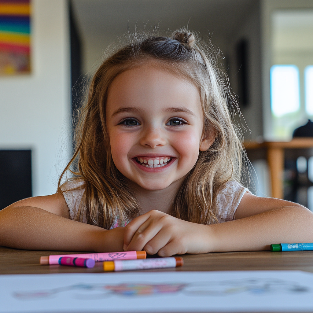 A smiling child | Source: Midjourney