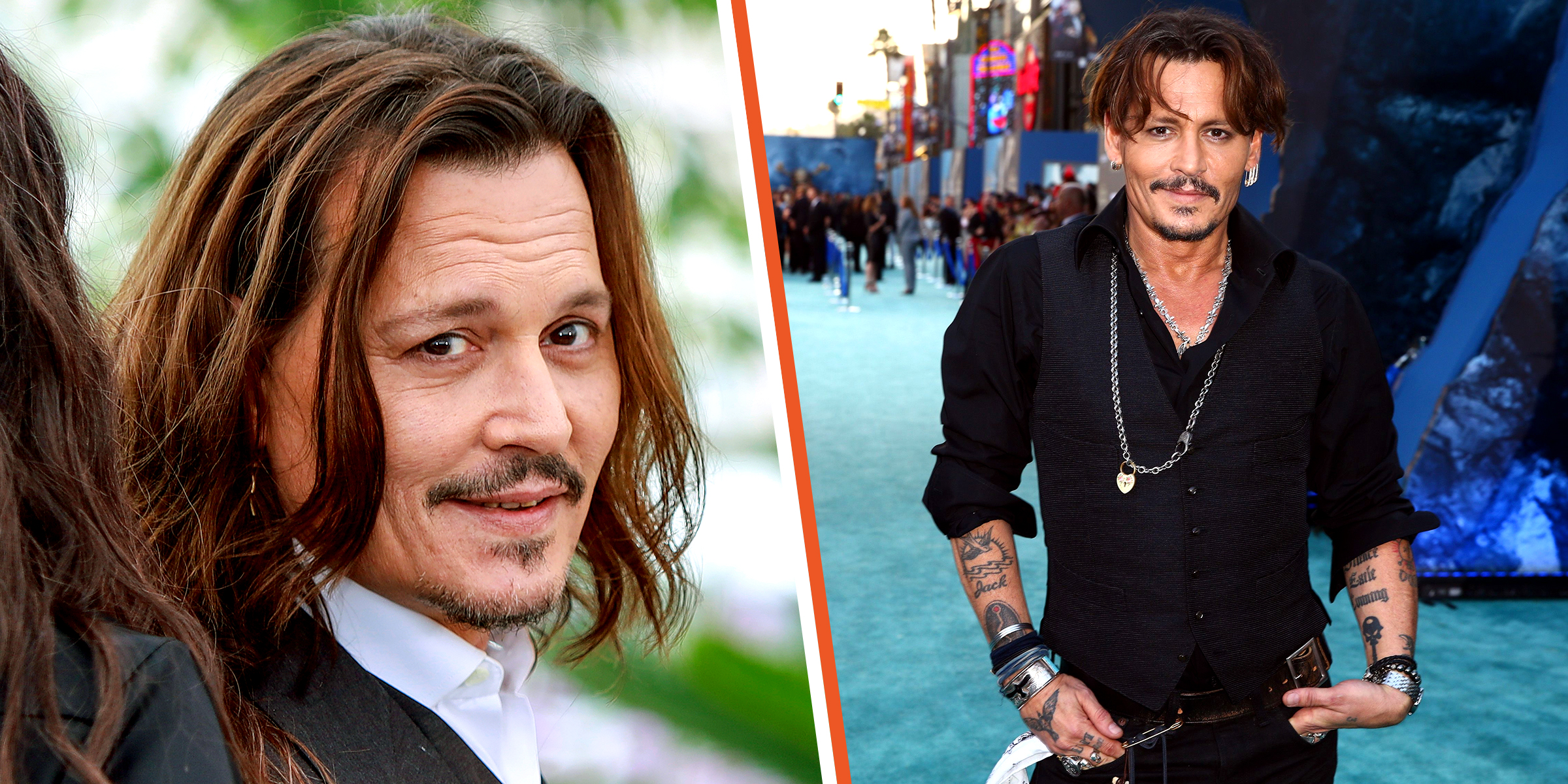 Johnny Depp, 2023 | Johnny Depp, 2017 | Source: Getty Images
