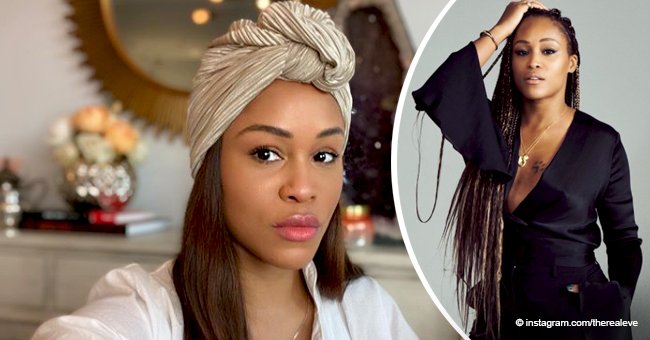 Rapper Eve Flaunts Her Neckline as She Shows Her Tattoos in a Classic ...