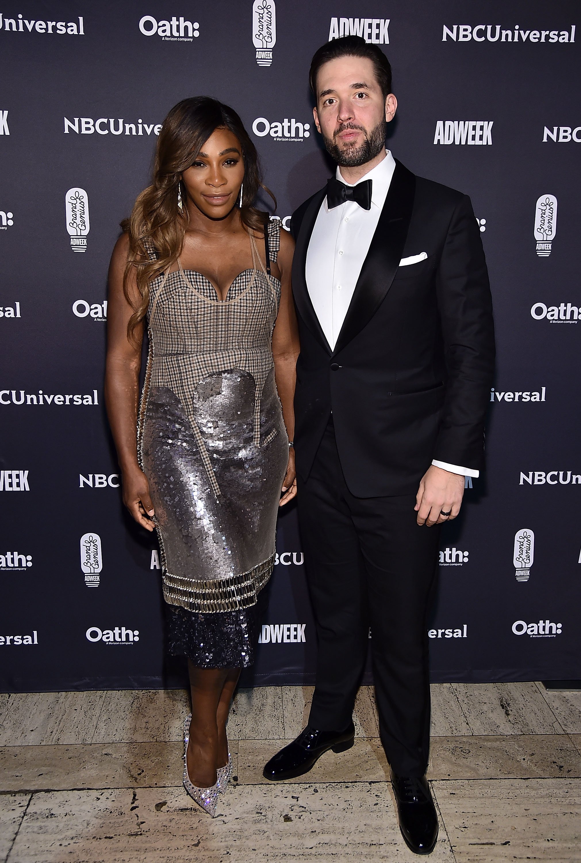 Serena Williams and Alexis Ohanian at the Brand Genius Awards on November 7, 2018, in New York City. | Source: Theo Wargo/Getty Images